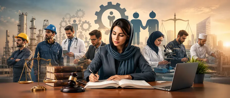 قانون کار و طبقه بندی مشاغل کارگری